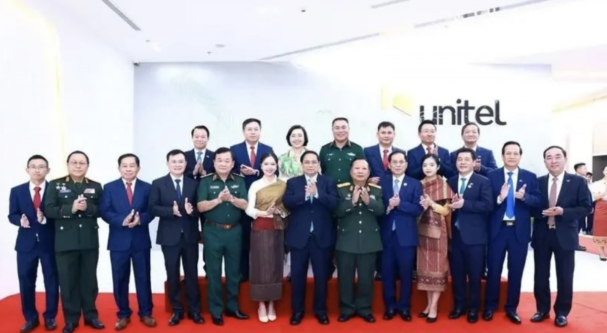 PM praises Unitel’s contributions to socio-economic development in Laos